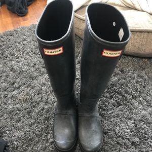 Black Hunter rainboots size 9